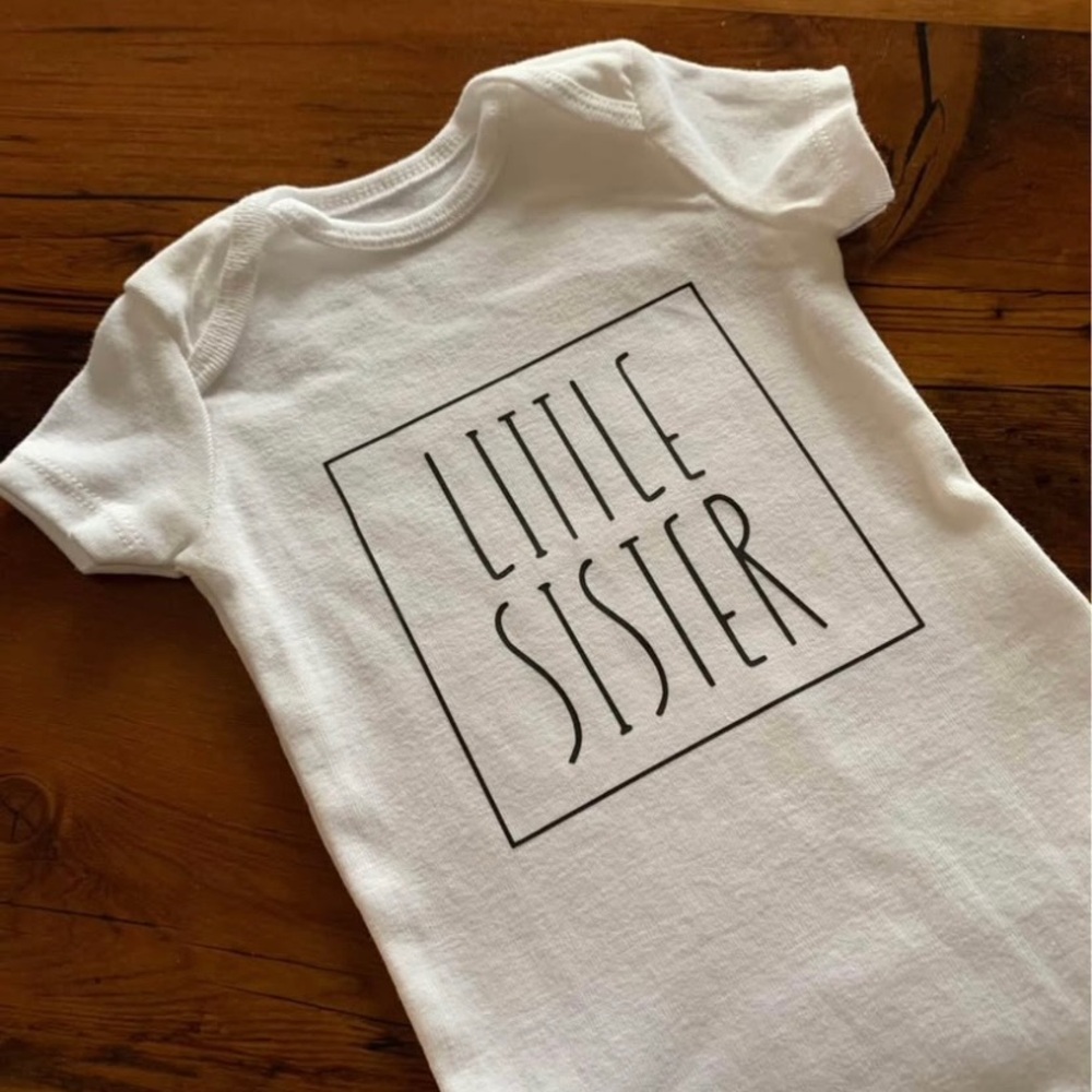Little Sister custom onesies